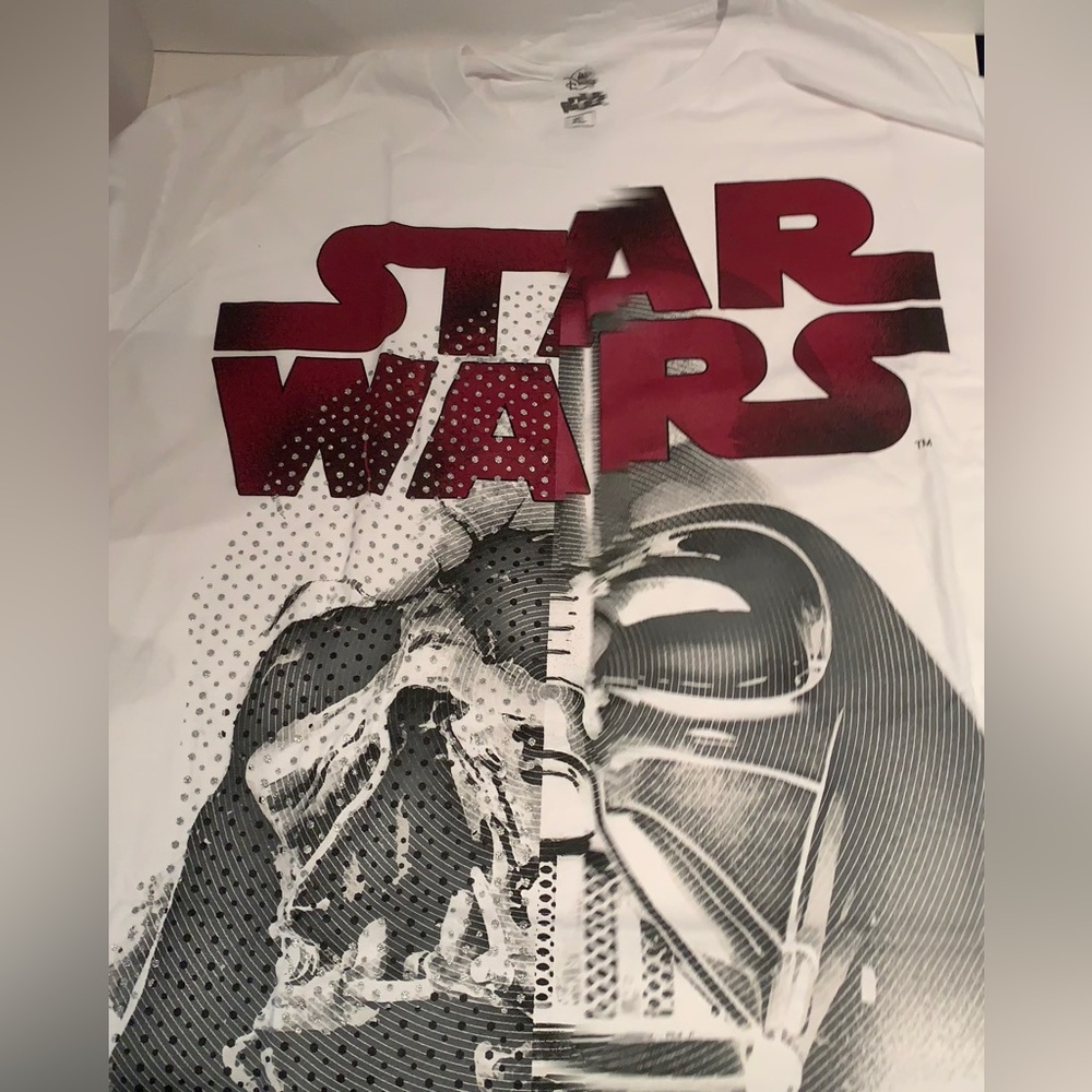 Star Wars T-shirt Size XL White Stormtrooper